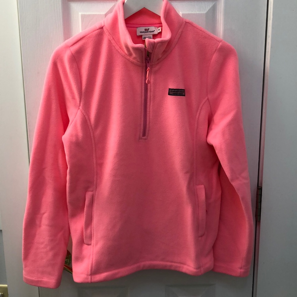 Vineyard vines fleece quarter zip